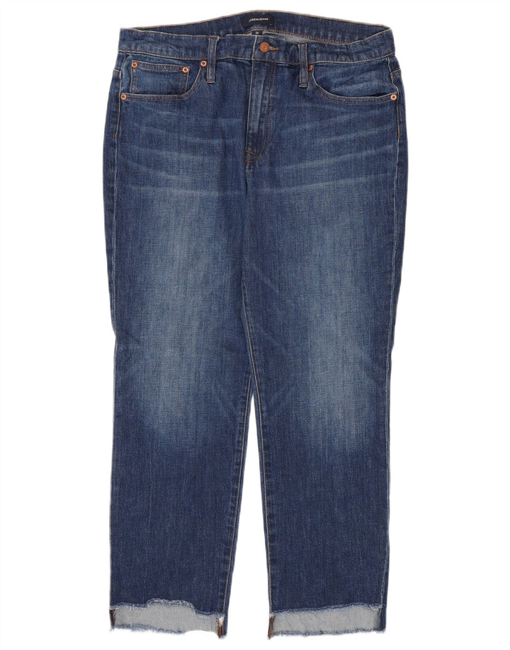Jeans dritti da donna J. CREW W30 L27 cotone blu