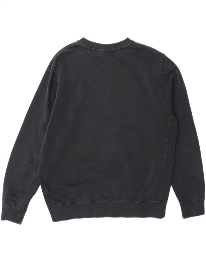 Felpa Nike Uomo Maglione Cotone Grigio Medio