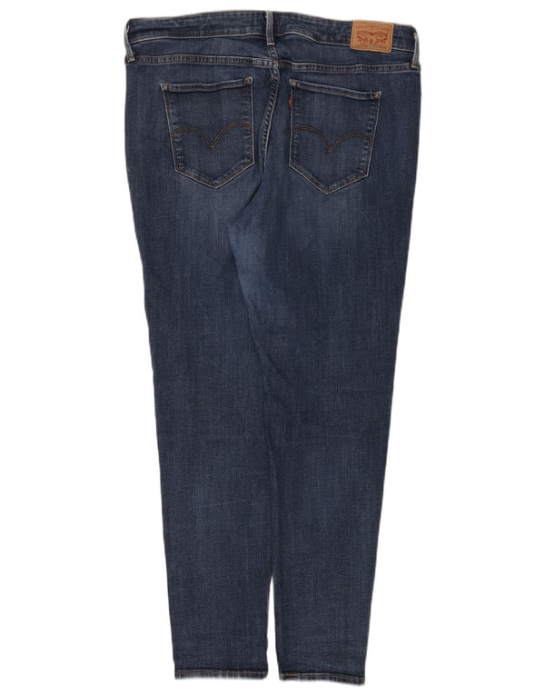 Levi's Jeans skinny modellanti da donna US 18 2XL W36 L30 Cotone blu navy