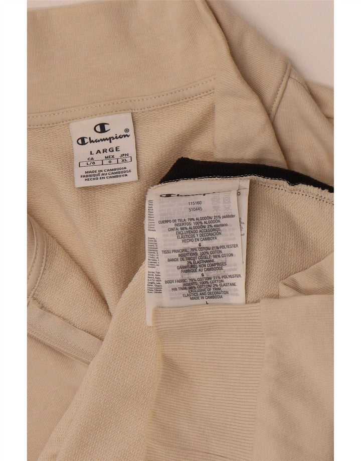 Giacca da tuta da donna Champion UK 14 Large Off White Colourblock