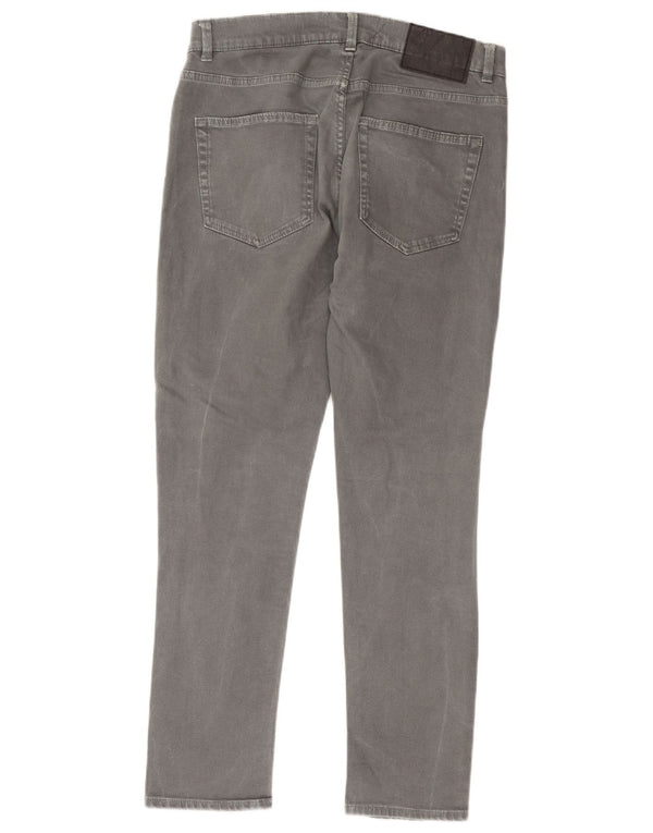 Jeans slim da donna Zara EU 42 Large W32 L30 Grigio
