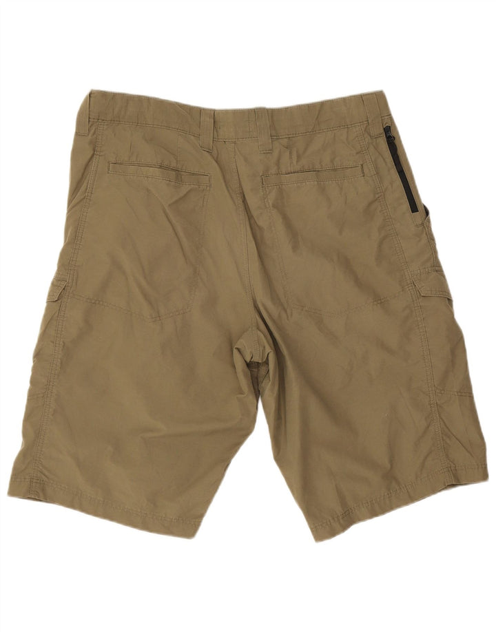 Pantaloncini cargo da uomo Marks & Spencer W34 grandi cotone kaki