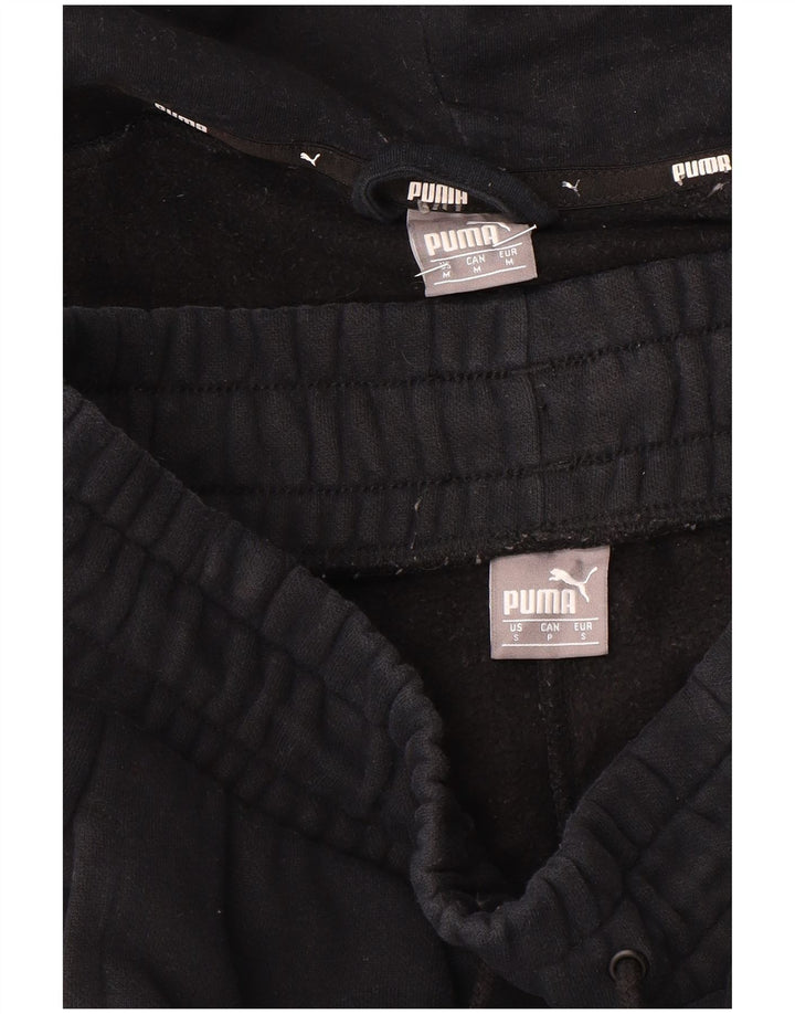 Tuta intera con cappuccio da donna Puma UK 14 media nera maculata