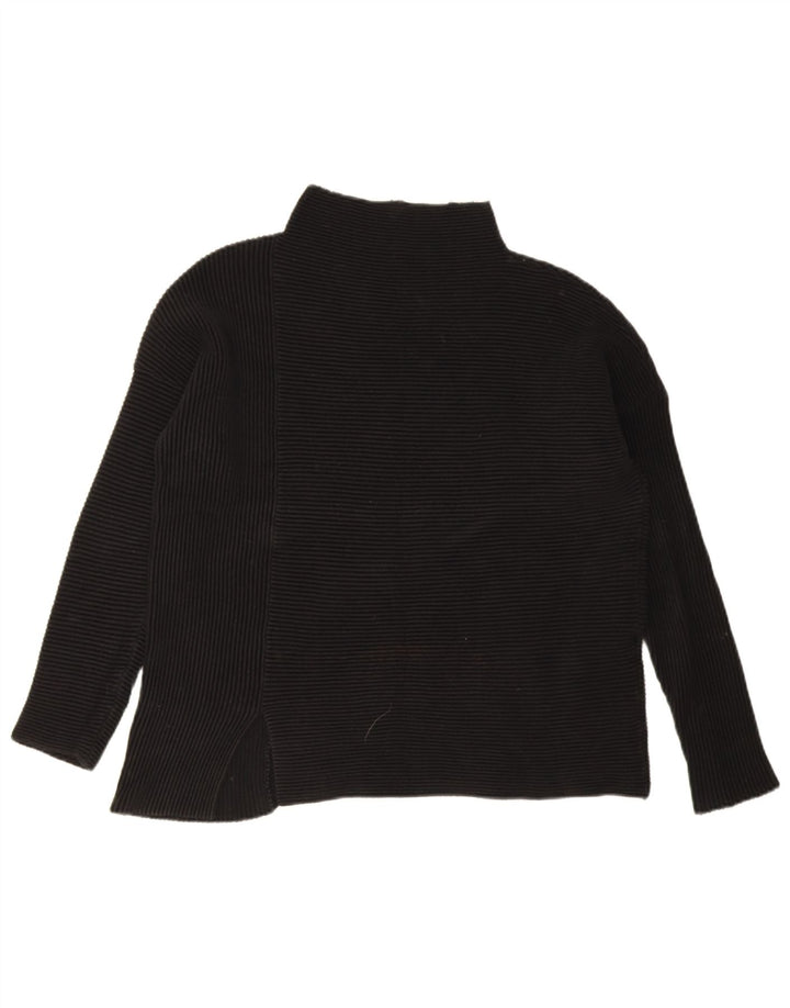 Maglione maglione collo alto da donna French Connection UK 10 piccolo nero