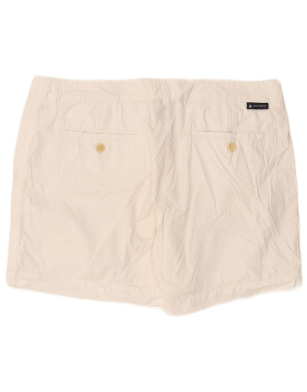 Pantaloncini chino da donna Marina Yachting IT 46 Large W34 Cotone bianco
