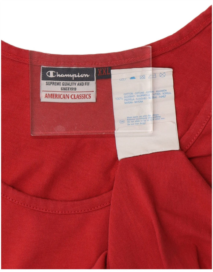 Canotta da donna CHAMPION UK 20 2XL Cotone rosa