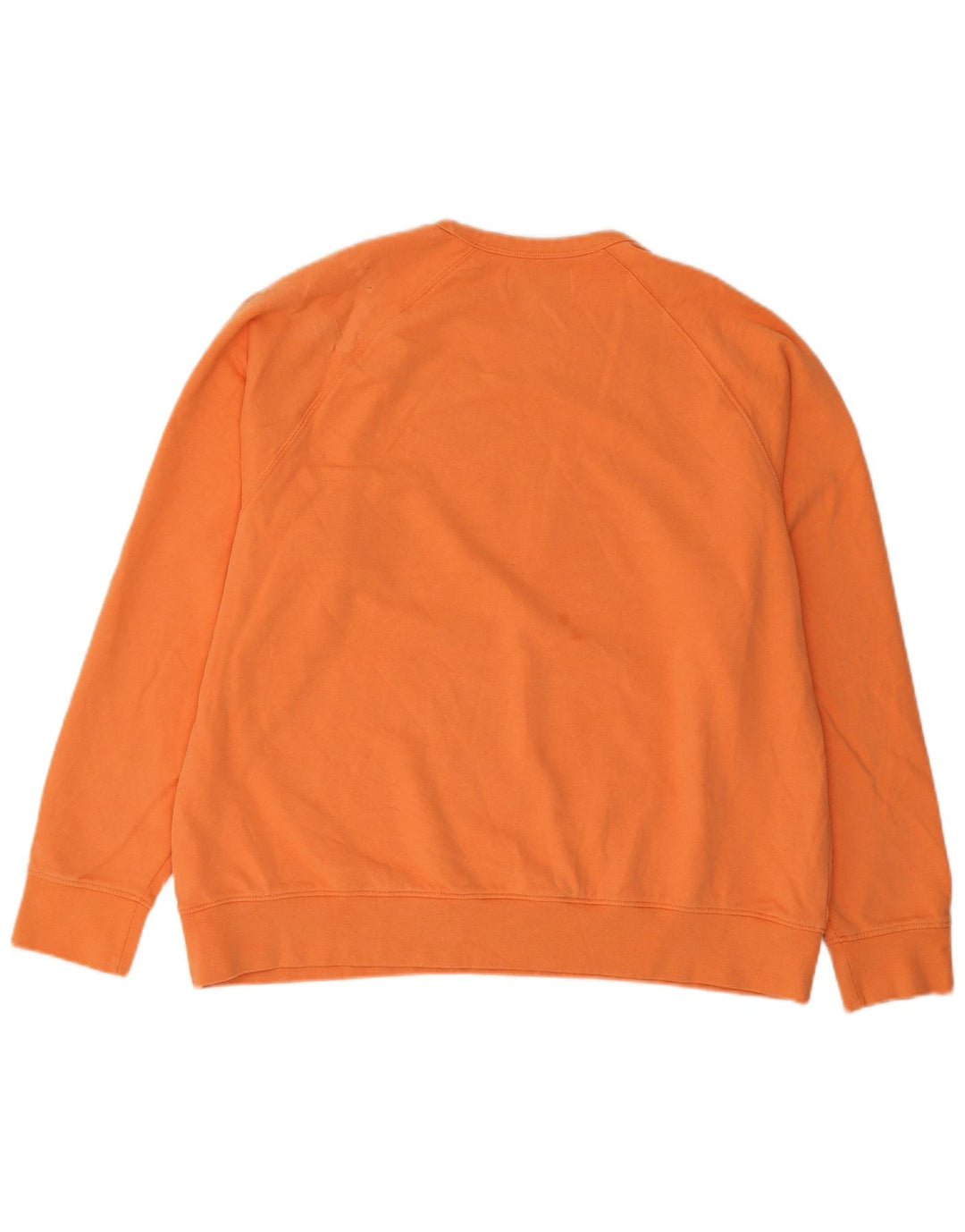 Marks & Spencer Felpa da uomo Maglione grande in cotone arancione