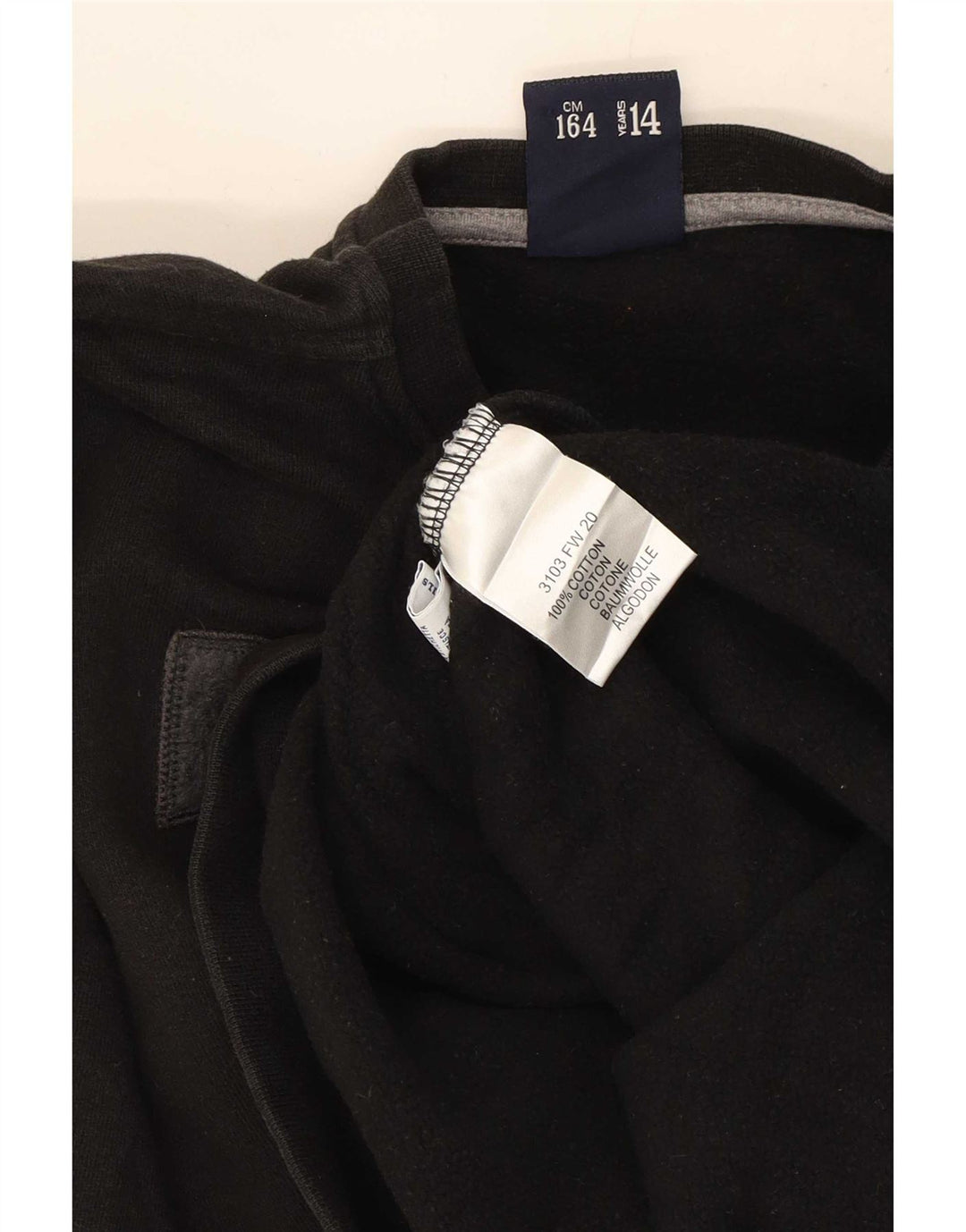 Felpa con grafica da ragazzo North Sails 13-14 anni in cotone nero