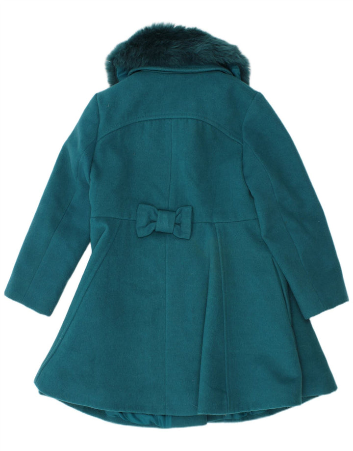 Cappotto per ragazze Monsoon 5-6 anni in poliestere turchese