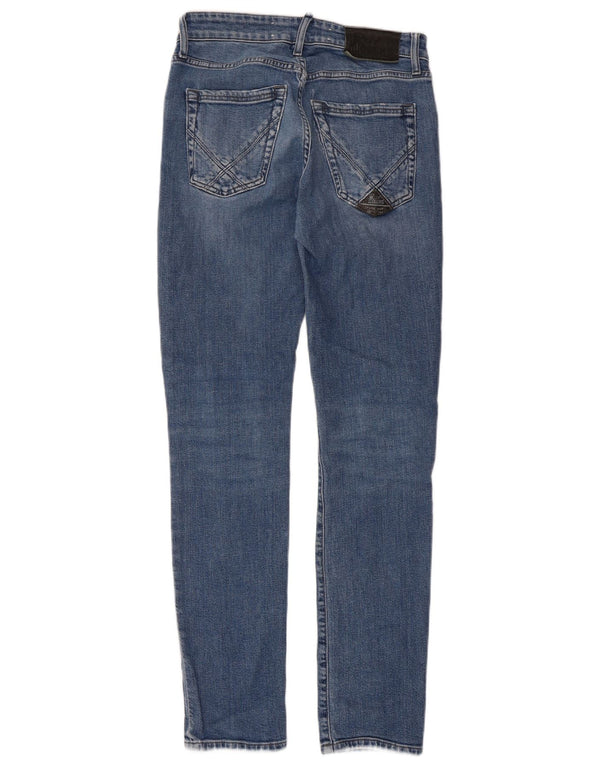 Roy Rogers Jeans slim da uomo W30 L30 Blu Cotone