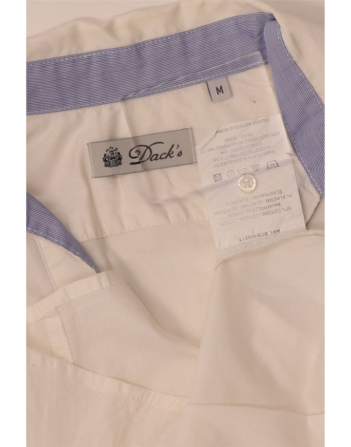 Camicia da donna Dack UK 12 Cotone bianco medio
