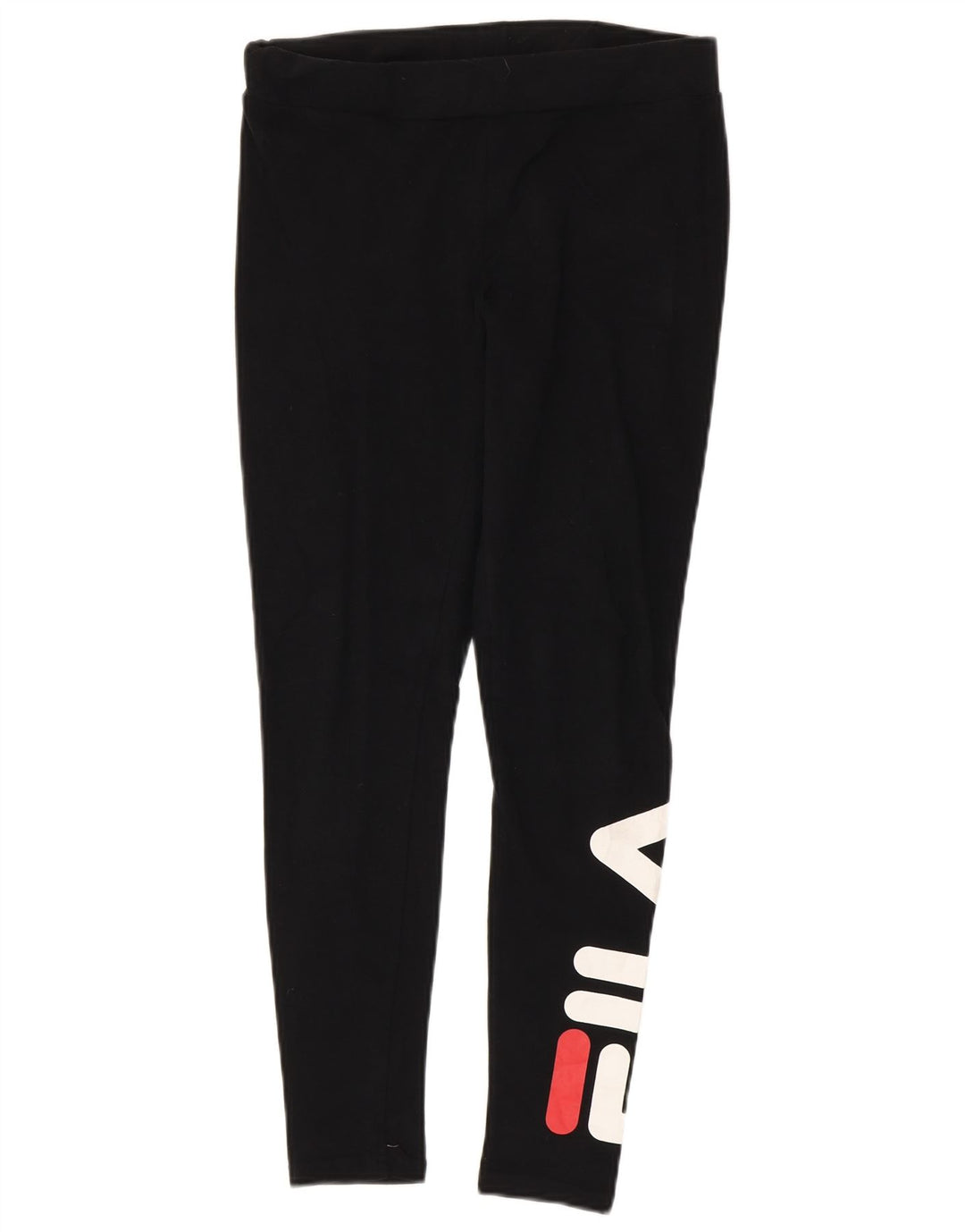 Leggings grafici da donna Fila UK 10 piccoli cotone nero