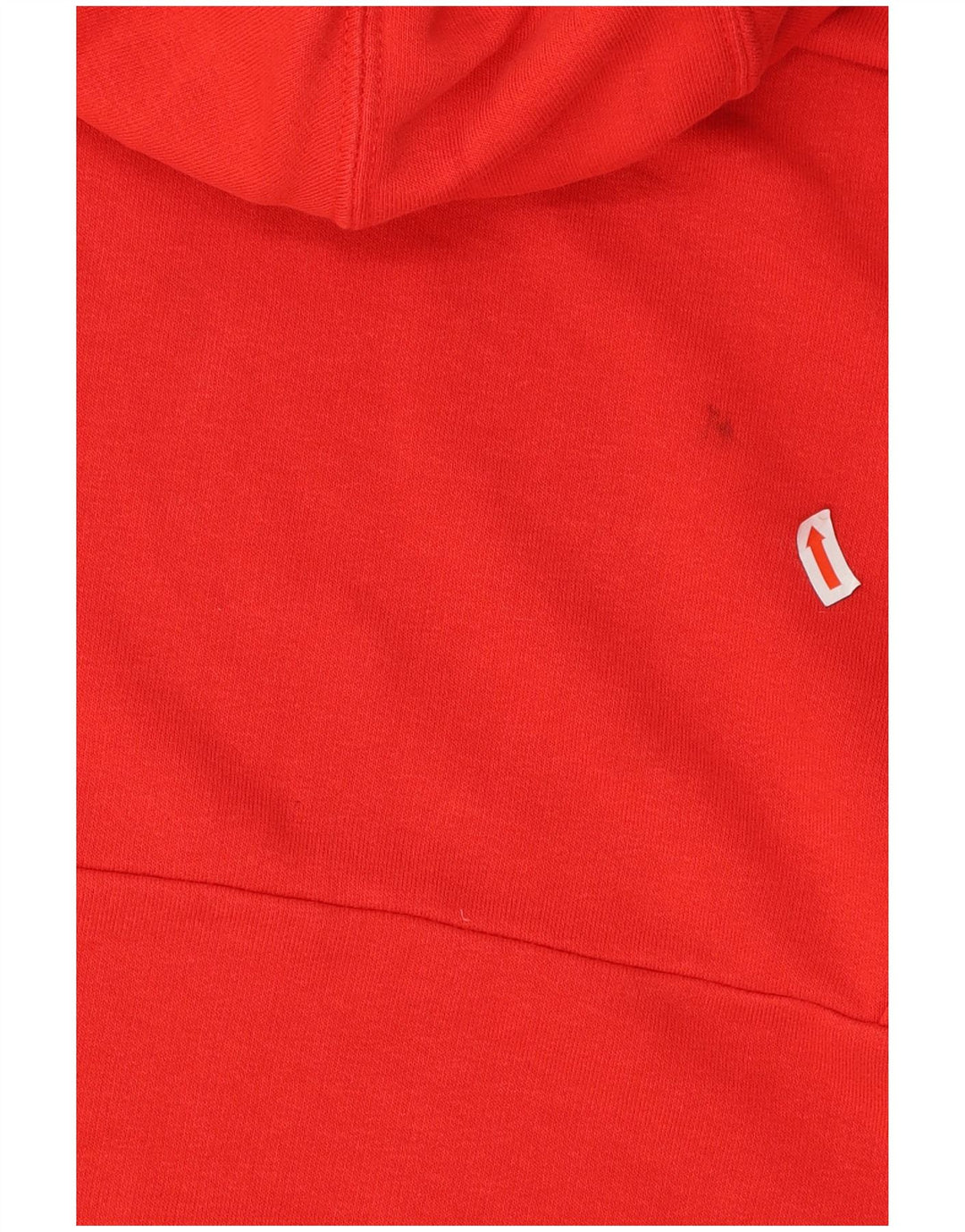 Felpa con cappuccio da uomo PUMA piccola rossa in cotone