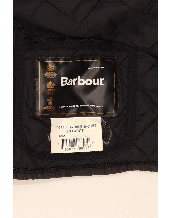 Giacca trapuntata da uomo Barbour UK 42 XL poliestere nero