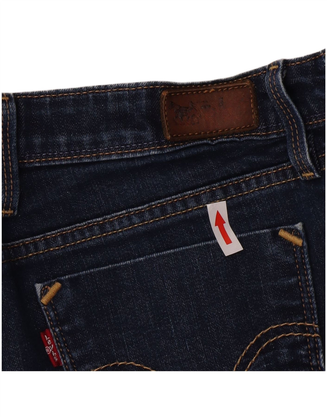Jeans Levi's 629 Bootcut da donna W32 L30 cotone blu navy