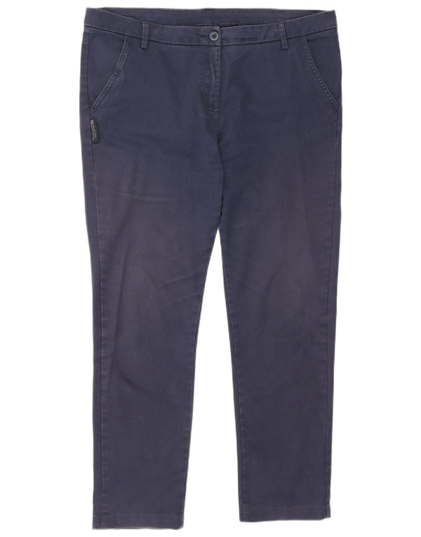 Pantaloni chino slim da donna Mountain Warehouse UK 14 Large W36 L27 Blu navy