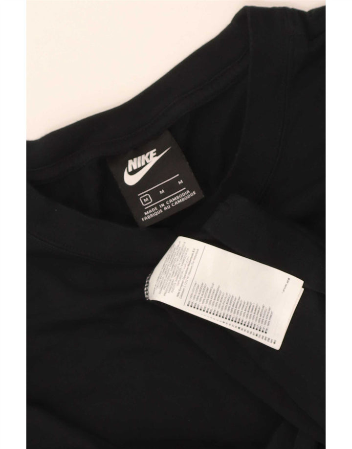 T-shirt da uomo Nike Top in cotone nero medio