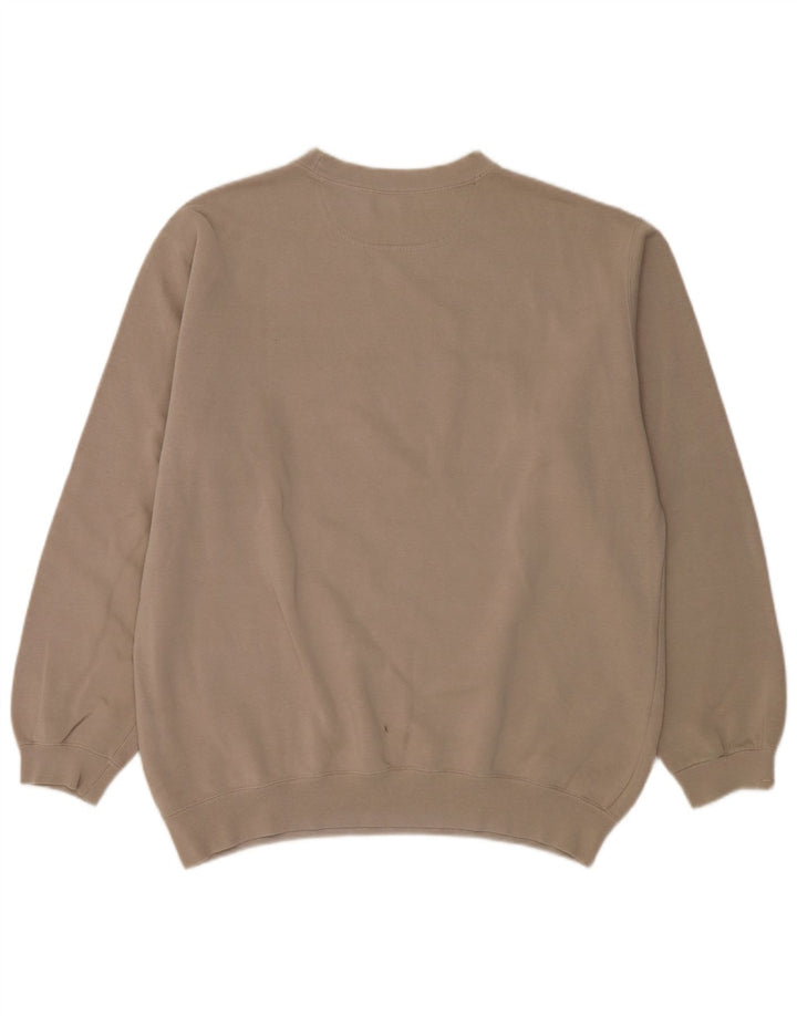 Felpa grafica da uomo Champion Jumper XL Beige