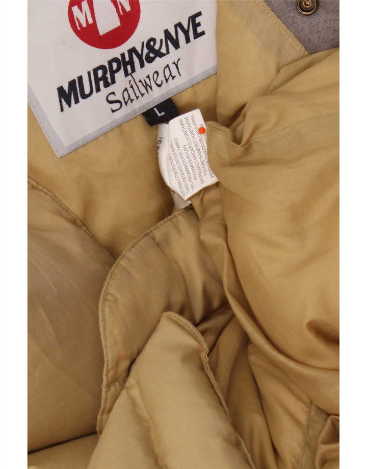 Gilet imbottito da uomo Murphy & Nye UK 40 Large Beige in poliammide