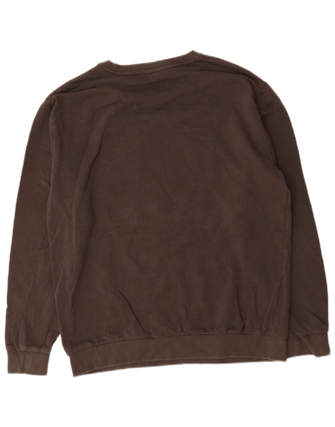 Felpa grafica da uomo Zara maglione XL cotone marrone