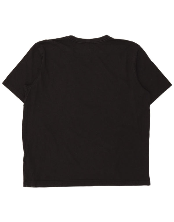 Carhartt Mens Relaxed Fit T-Shirt Top XL Black Cotton
