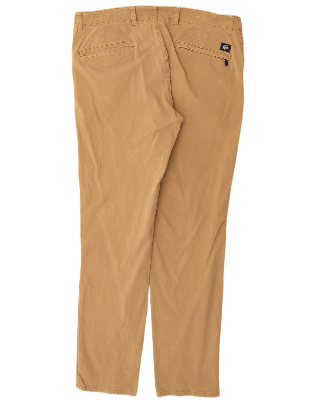 DOCKERS Pantaloni chino slim da uomo W36 L32 Cotone beige