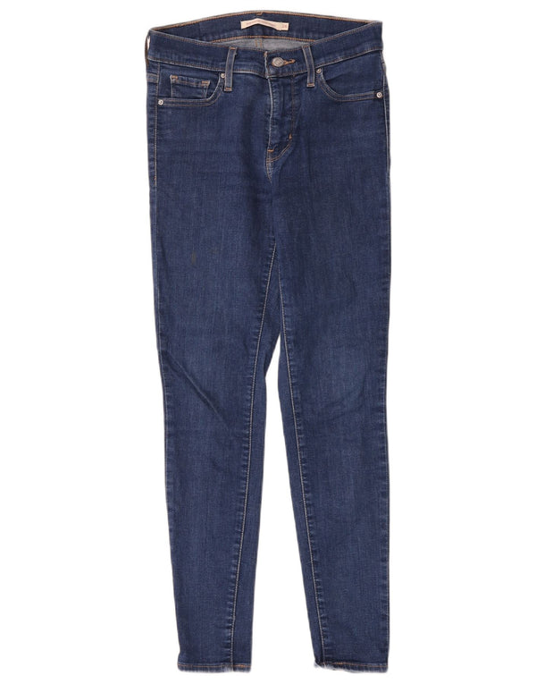 Levi's Womens 310 Shaping Skinny Jeans W26 L27 Blue Cotton