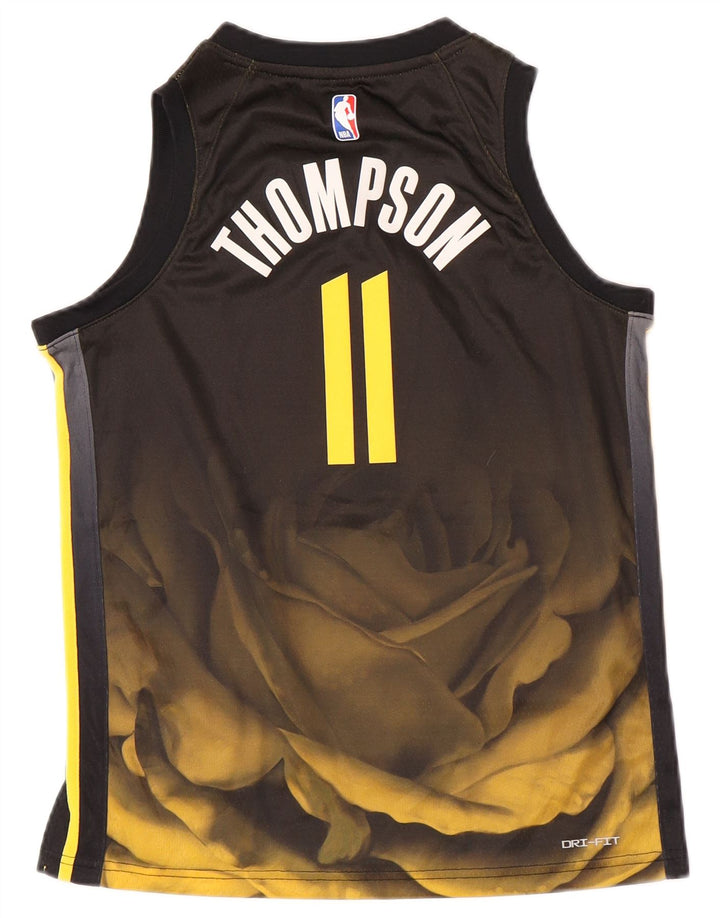 Canotta grafica da ragazzo Nike Golden State Warriors 10-11 anni, media, nera