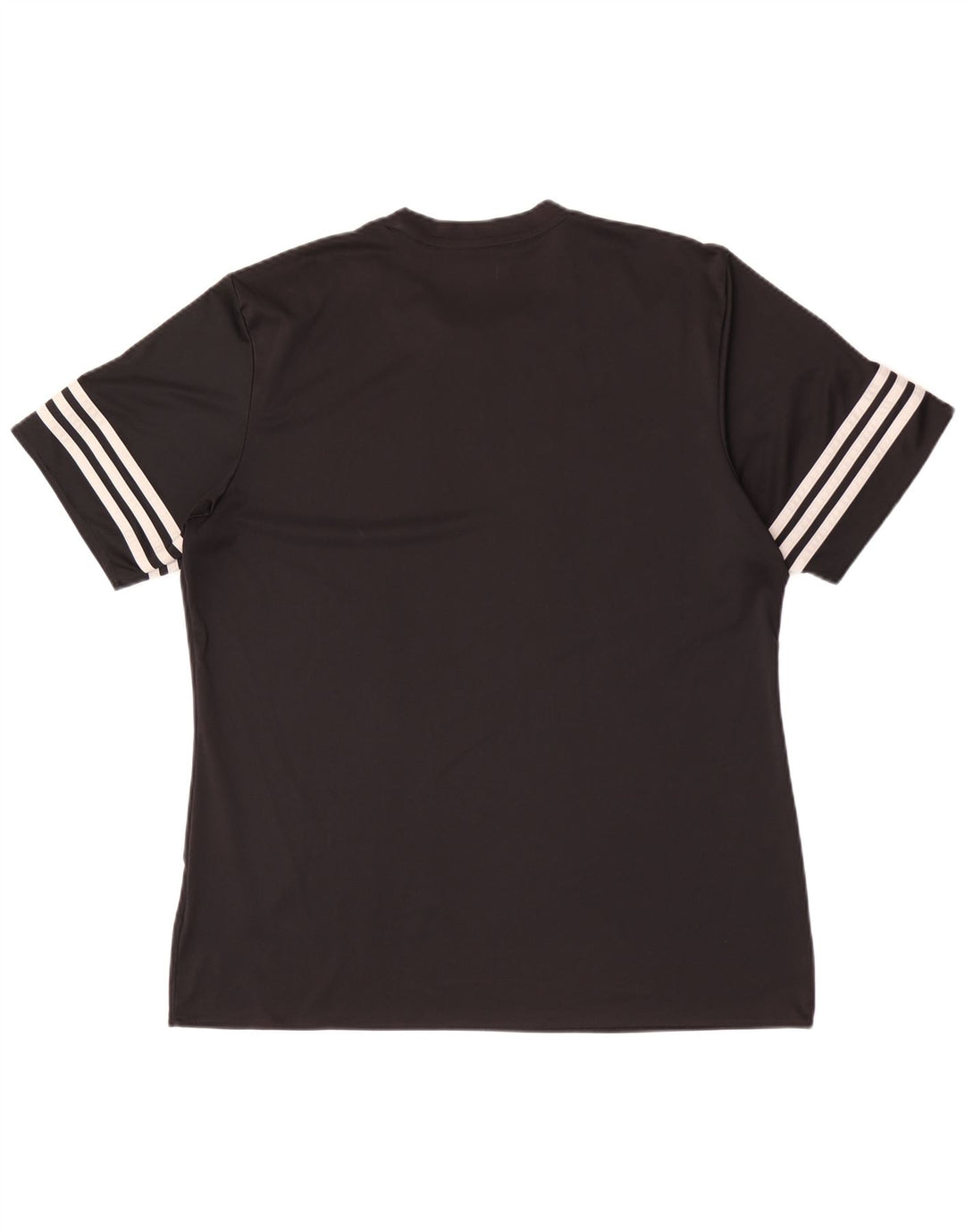 T-shirt Adidas Climalite da uomo, grande, in poliestere nero