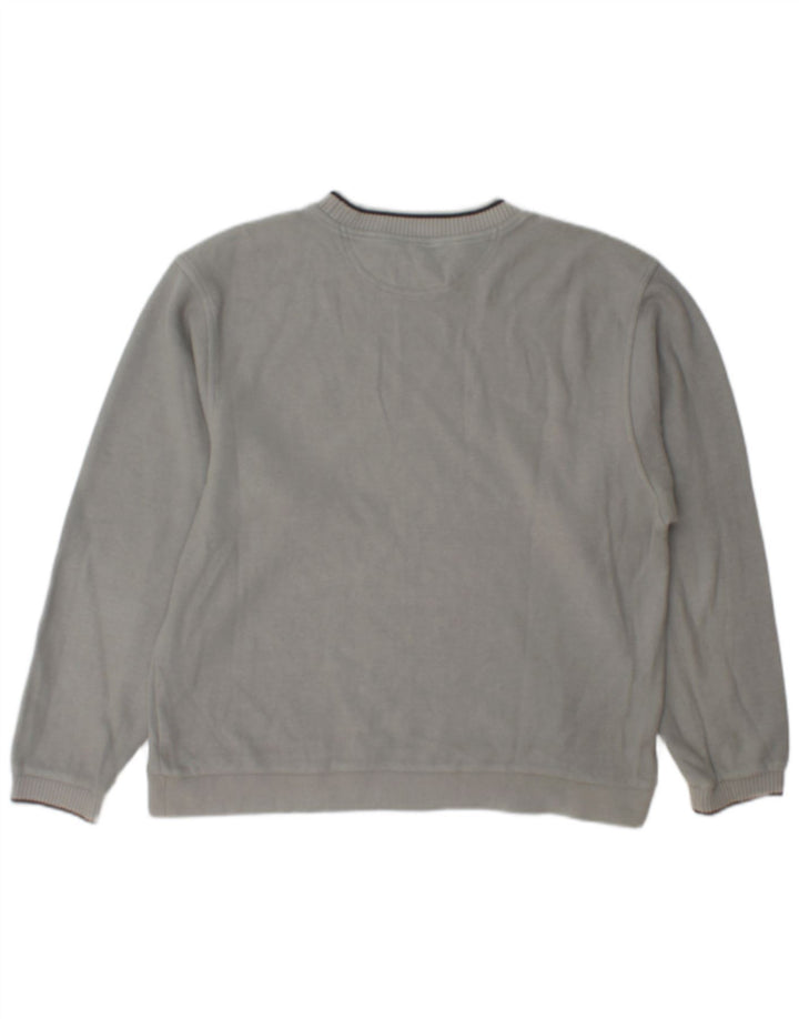 Felpa da uomo Champion in cotone grigio medio