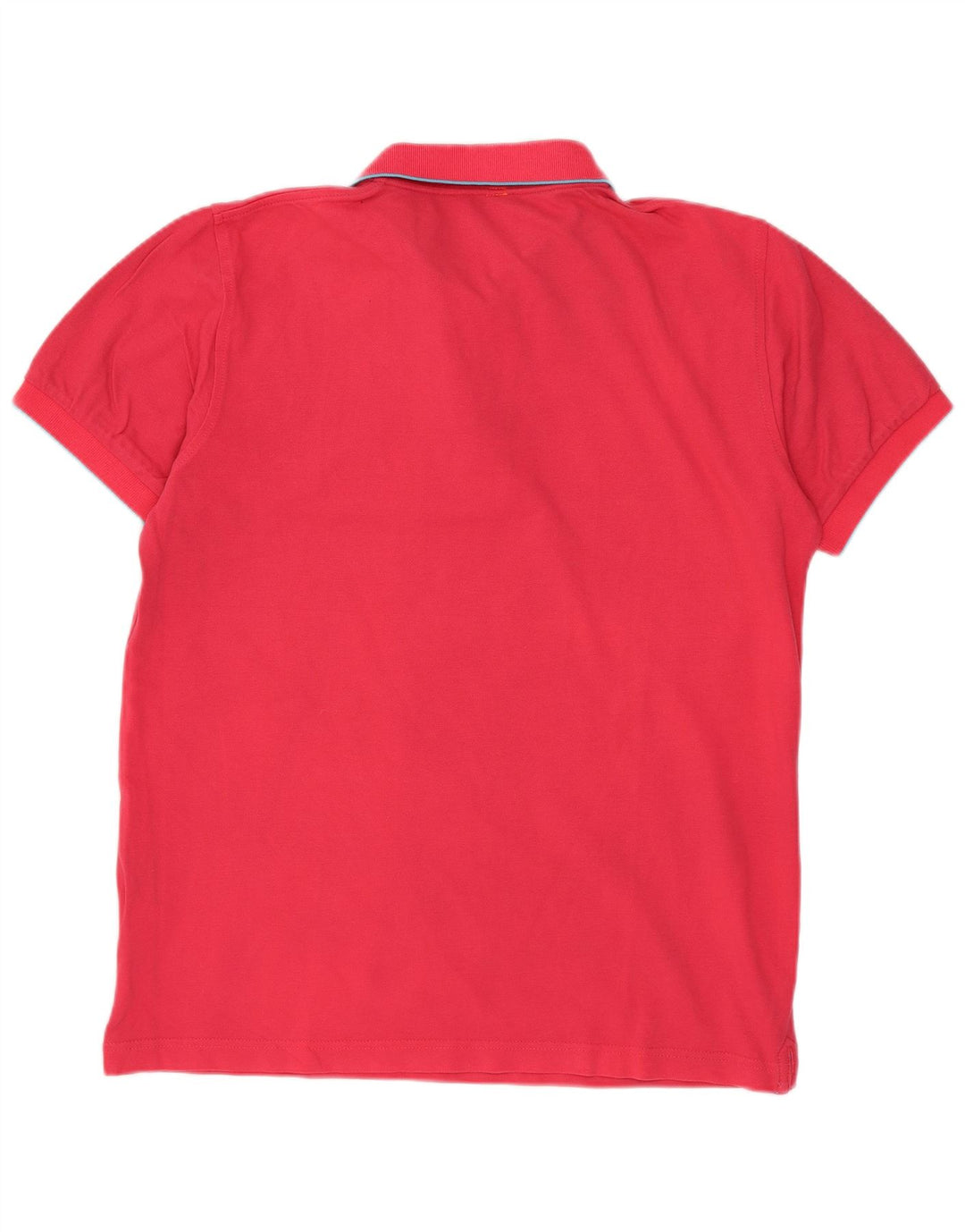 Polo da uomo Sun68 in cotone rosa medio