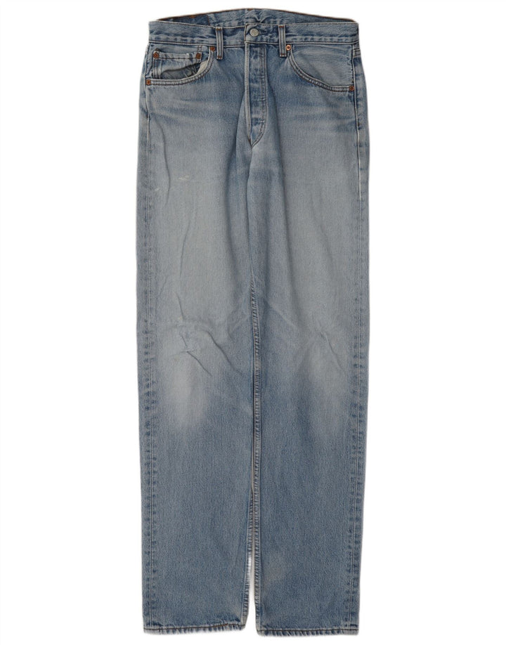 Levi's Uomo 501 Jeans dritti W33 L36 Cotone Blu