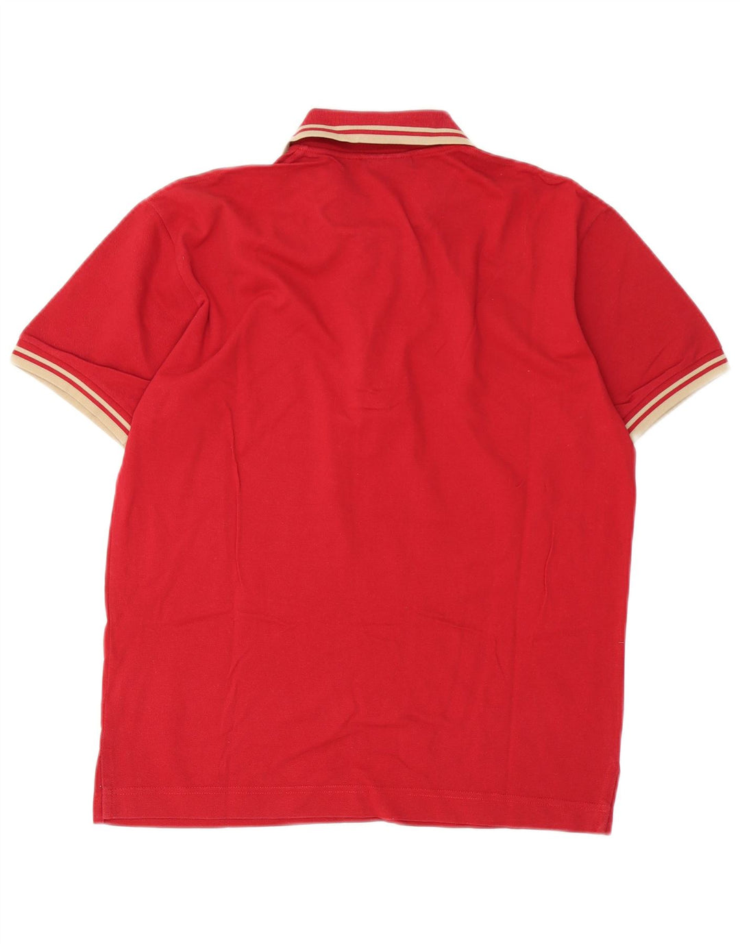 Polo da uomo vestibilità regolare Rifle Small rossa in cotone