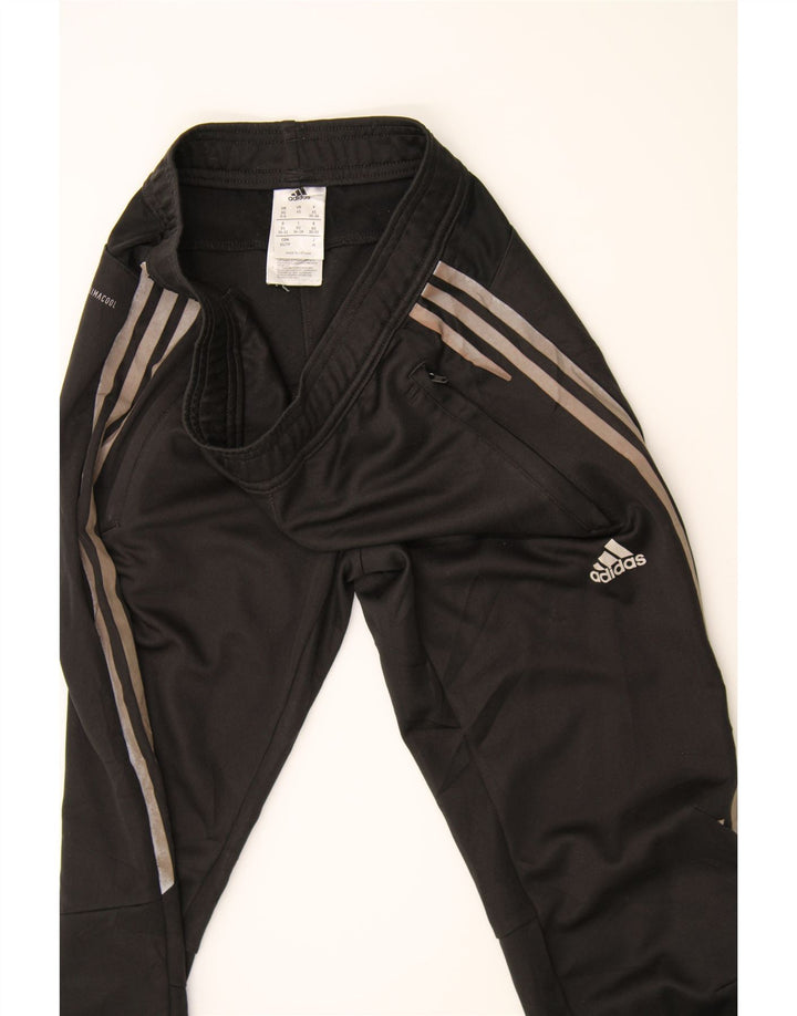 ADIDAS Womens Climacool Tracksuit Trousers UK 4/6 XS  Black Polyester Vintage Adidas and Second-Hand Adidas from Messina Hembry 