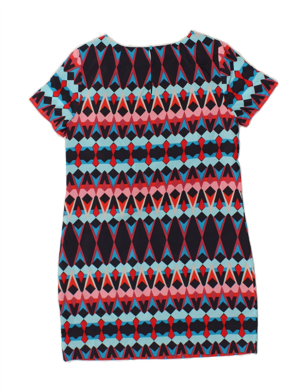 J. CREW Womens Sheath Dress US 8 Medium Multicoloured Argyle/Diamond Vintage J. Crew and Second-Hand J. Crew from Messina Hembry 