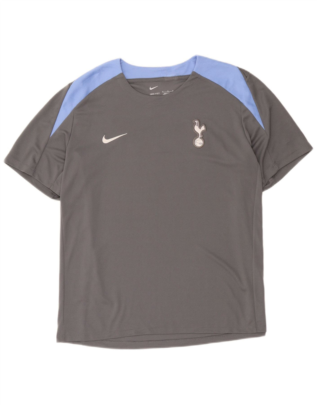 T-shirt Nike Dri Fit da uomo XL in poliestere color block grigio