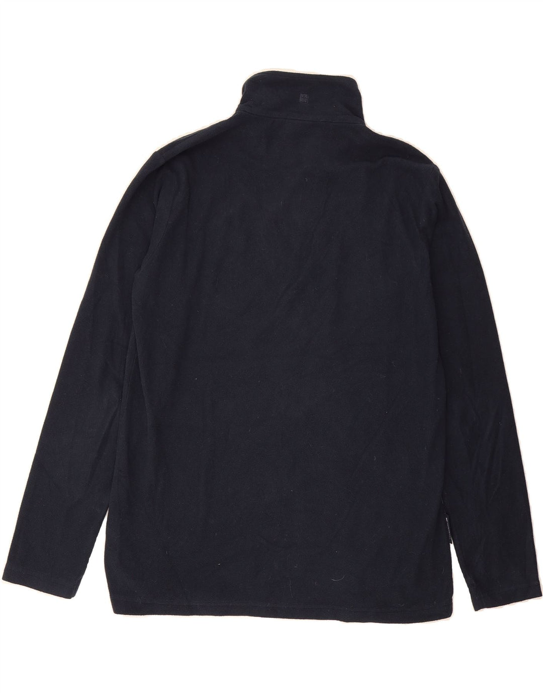 MOUNTAIN WAREHOUSE Mens Zip Neck Fleece Jumper Medium Navy Blue Polyester Vintage Mountain Warehouse and Second-Hand Mountain Warehouse from Messina Hembry 