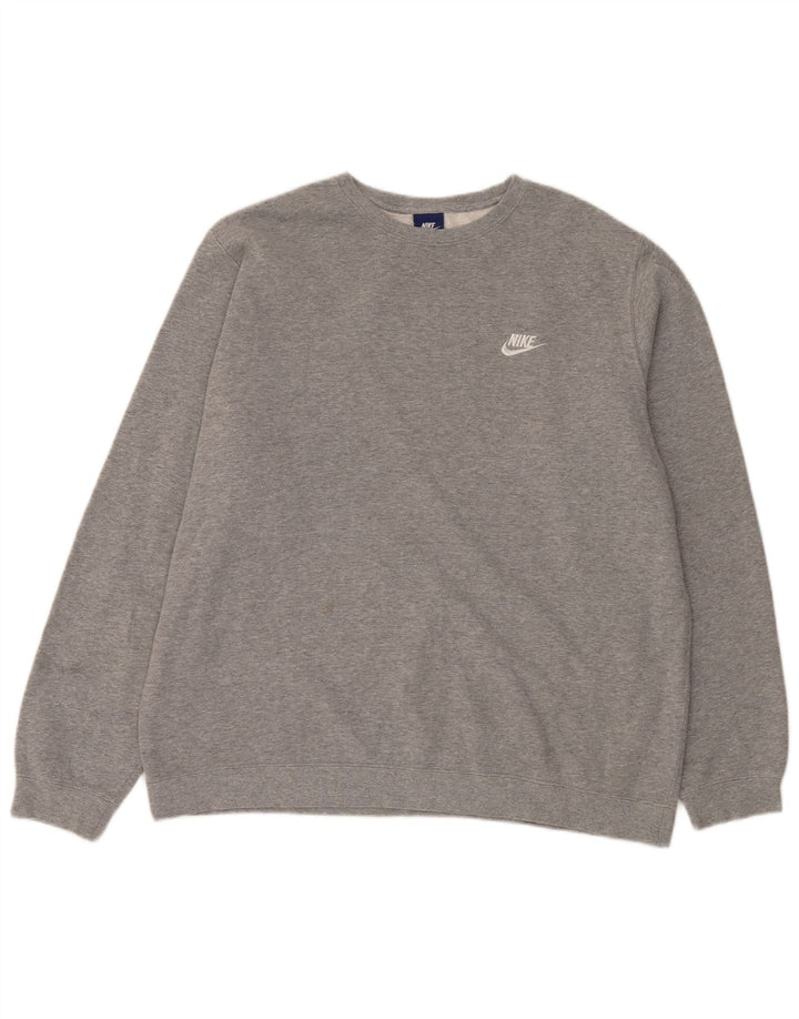 Felpa Nike Uomo Maglione XL Grigio Poliestere