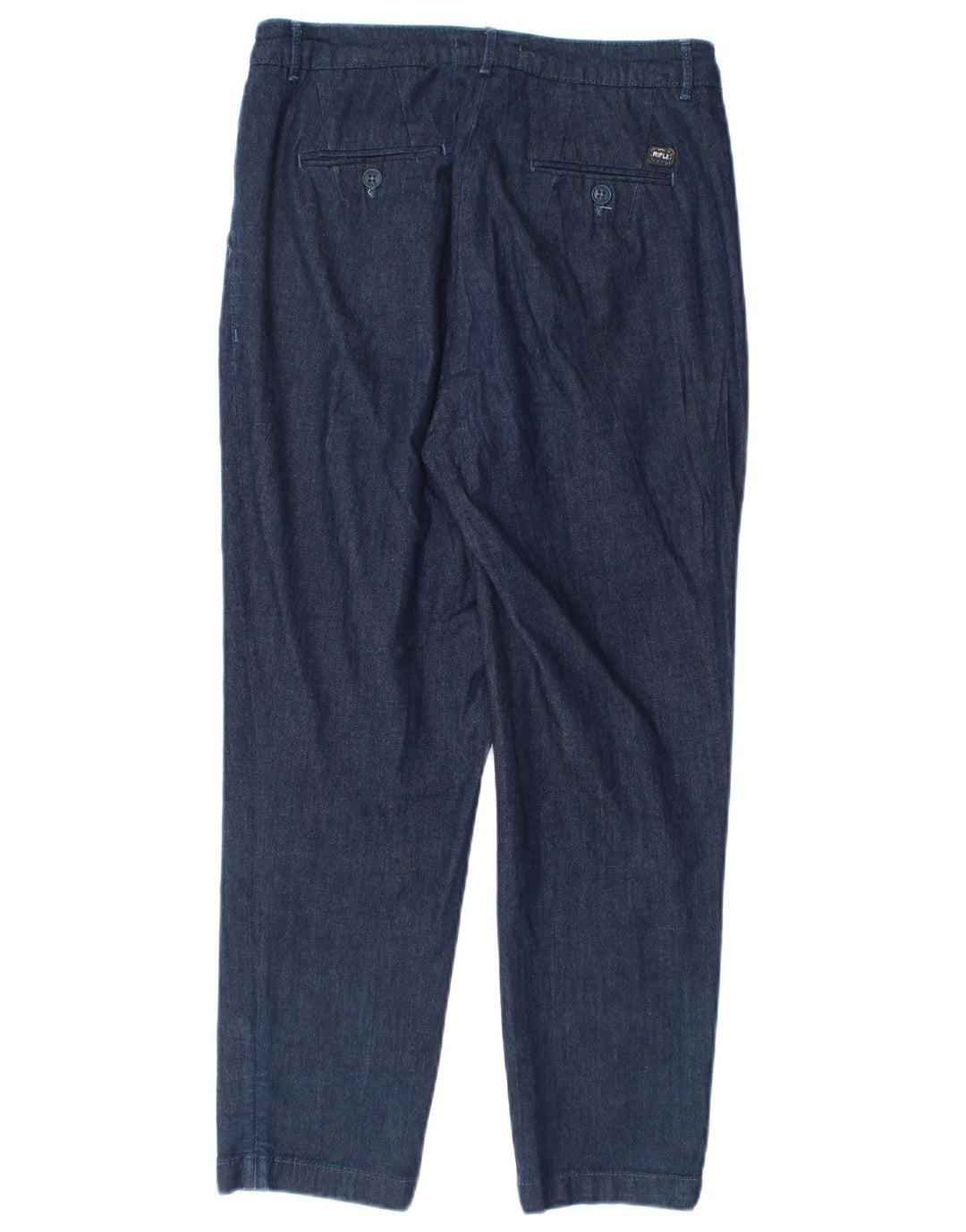 Pantaloni cropped con pegging da donna Rifle W28 L24 Blu navy