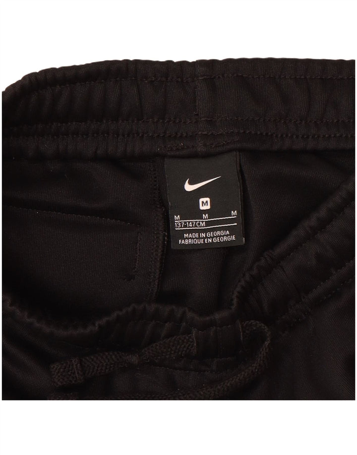 NIKE Boys Graphic Tracksuit Trousers Joggers 10-11 Years Medium  Black