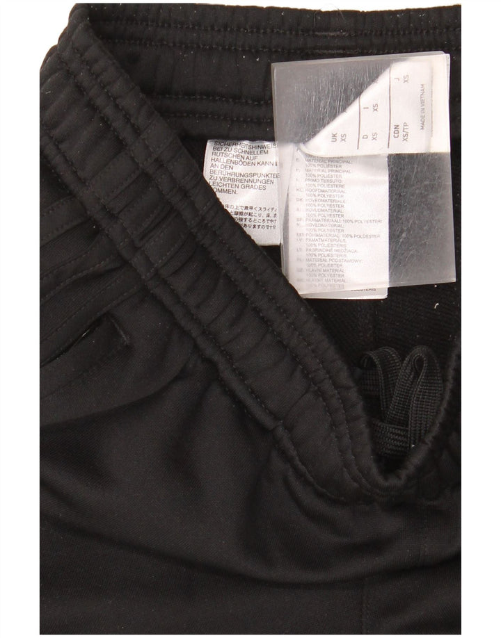 Pantaloni da tuta grafica da uomo Adidas XS poliestere nero