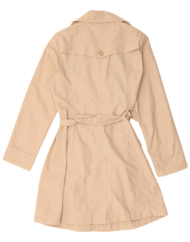 Trench Donna Sisley IT 46 Large Beige Cotone