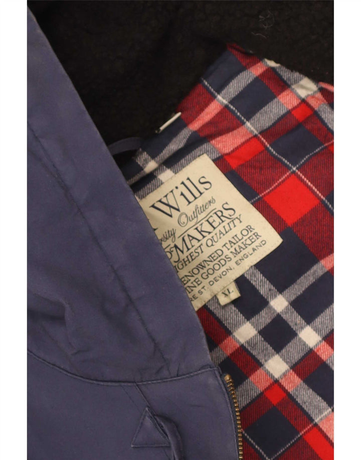 Montgomery con cappuccio da uomo Jack Wills UK 42 XL Blu Navy