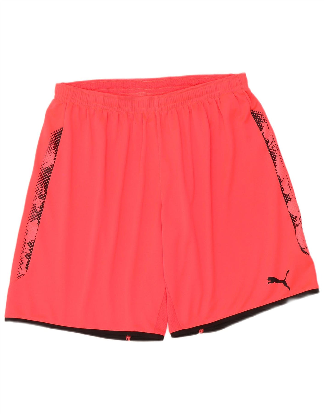 Pantaloncini sportivi da uomo Puma XL Poliestere maculato rosso