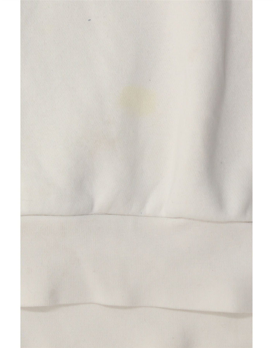 Maglione con cappuccio da uomo ADIDAS piccolo in cotone bianco