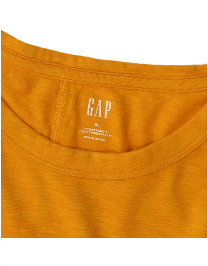Gap Maglia a maniche lunghe da donna UK 18 XL Giallo screziato