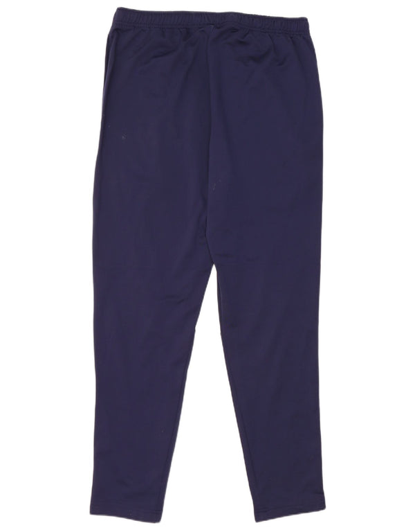 Puma Mens Tracksuit Trousers Large Navy Blue Polyester