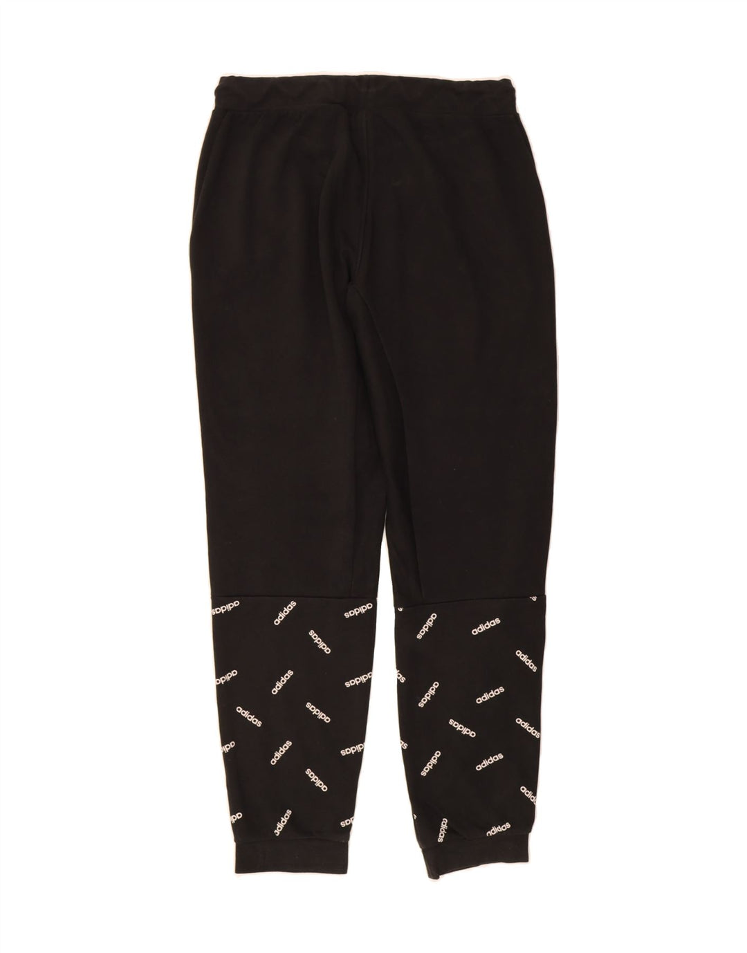 ADIDAS Mens Graphic Tracksuit Trousers Joggers Medium  Black Cotton Vintage Adidas and Second-Hand Adidas from Messina Hembry 