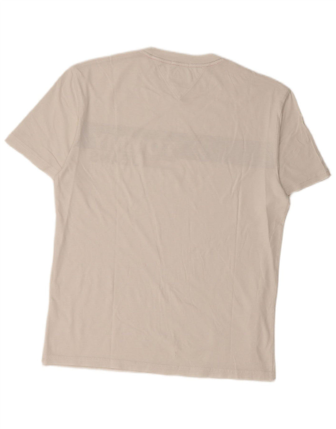 TOMMY HILFIGER T-shirt grafica da uomo Top Small White Colourblock