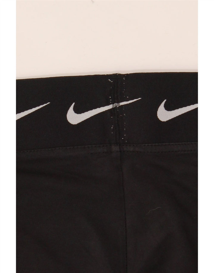 Leggings grafici NIKE da donna UK 8 piccoli neri